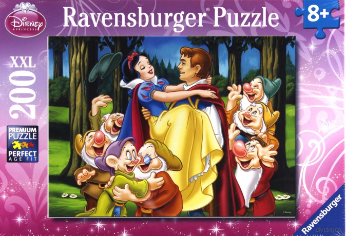 RAVENSBURGER Disney Królewna Śnieżka i Książę 200 el. [PUZZLE]