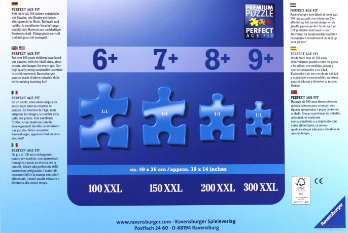 RAVENSBURGER Disney Królewna Śnieżka i Książę 200 el. [PUZZLE]