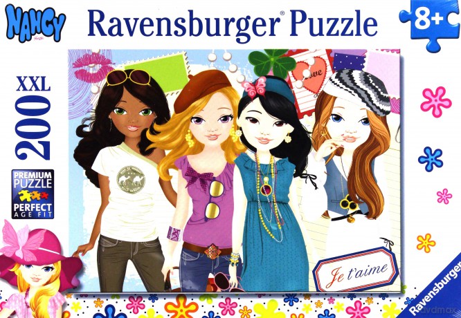 RAVENSBURGER Stylowi Przyjaciele 200 el. [PUZZLE]