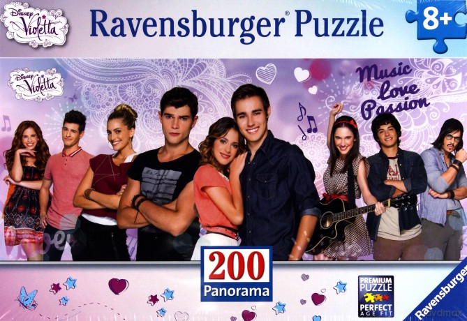 RAVENSBURGER Violetta i Przyjaciele 200 el. [PUZZLE]