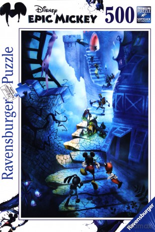 RAVENSBURGER Disney Mroczny Mickey 500 el. [PUZZLE]