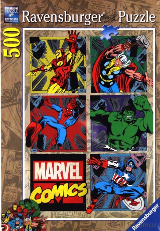 RAVENSBURGER Marvel: Avangers Komiks 500 el. [PUZZLE]