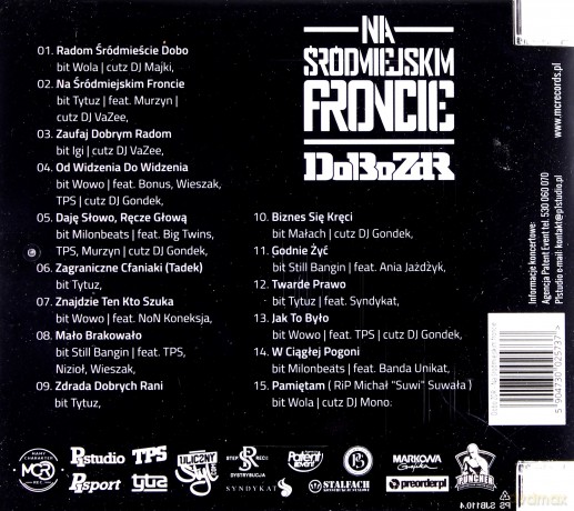 Dobo ZdR: Na Śródmiejskim Froncie [CD]