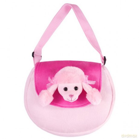 BEPPE Torebka różowy piesek 25 cm