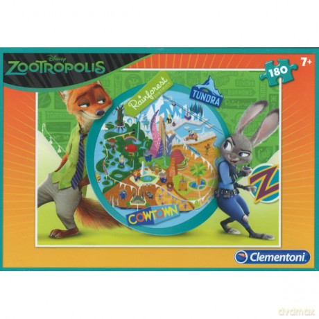 CLEMENTONI 180 el. SL Zootropolis [PUZZLE]