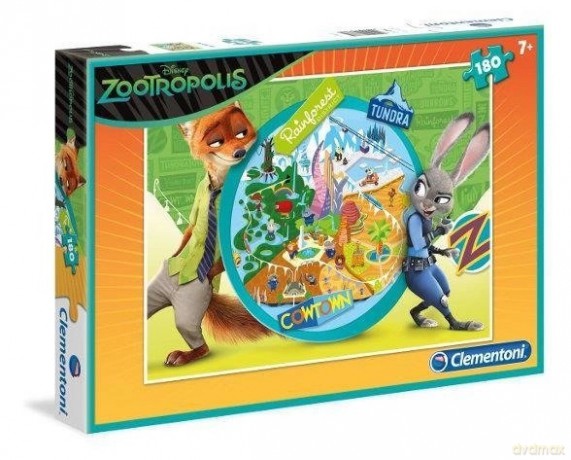 CLEMENTONI 180 el. SL Zootropolis [PUZZLE]