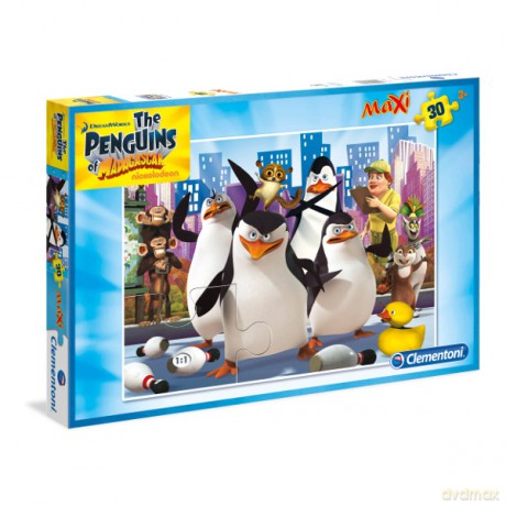 CLEMENTONI 30 el. Maxi Pinguins [PUZZLE]