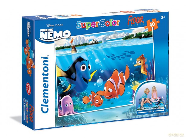 CLEMENTONI 40 el. Podłogowe Nemo [PUZZLE]