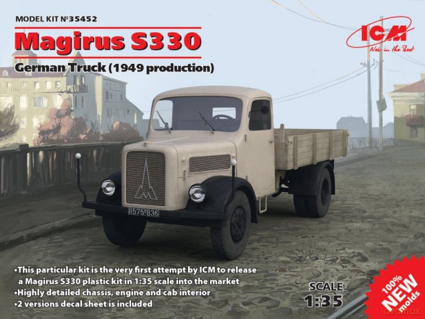 ICM Magirus S330 German Truck (1949)