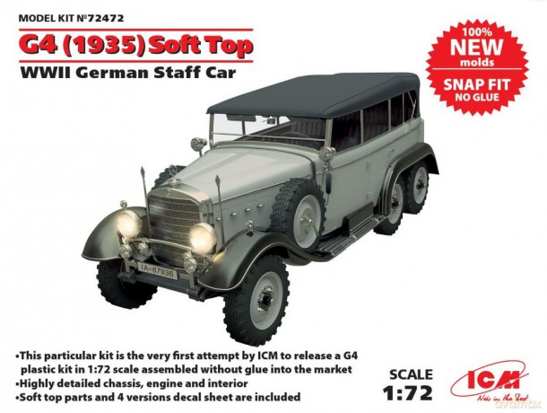 ICM WWII German Staff Car 1935