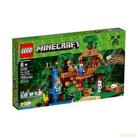 LEGO Minecraft Domek na drzewie w dżungli (21125)
