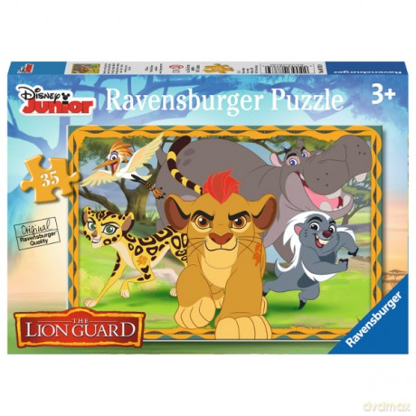 RAVENSBURGER 35 el. Lwia Straż [PUZZLE]