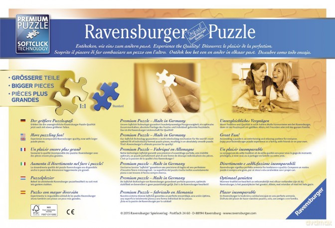 RAVENSBURGER 500 el. XXL Ratusz w Bambergu [PUZZLE]