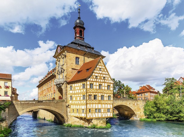 RAVENSBURGER 500 el. XXL Ratusz w Bambergu [PUZZLE]