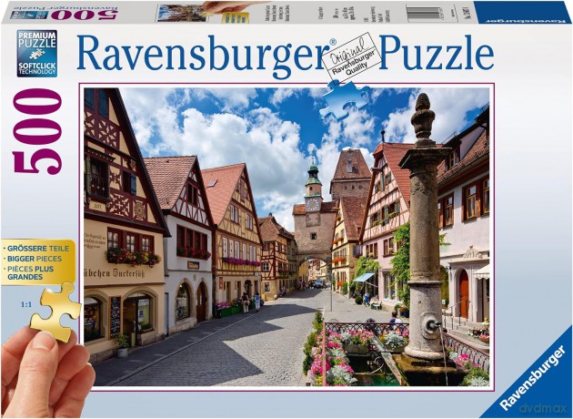 RAVENSBURGER 500 el. XXL Rothenburg [PUZZLE]