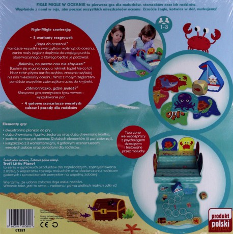 TREFL Figle migle w oceanie (01381) [GRA]