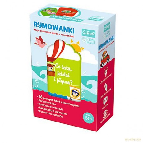 TREFL Gra Rymowanki Co lata, jeździ (01380) [GRA]