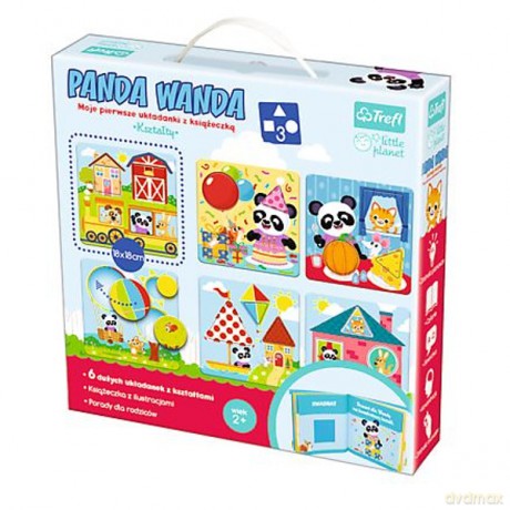 TREFL Panda Wanda poznaje kształty (90561) [GRA]