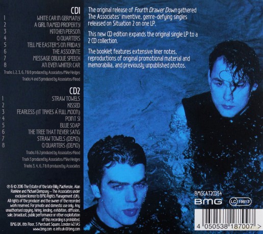 The Associates: Fourth Drawer Down  [2CD]