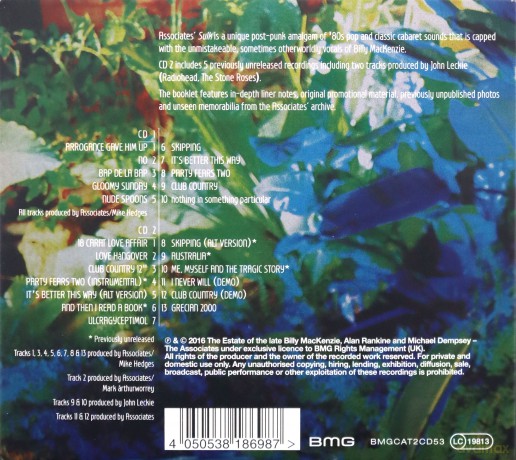The Associates: Sulk (digipack) [2CD]