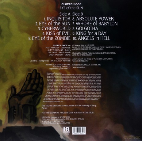 Cloven Hoof: Eye Of The Sun [Winyl]