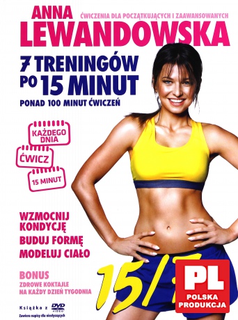 Anna Lewandowska - 7 treningów po 15 minut (booklet) [DVD]