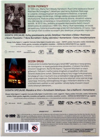 Detektyw Sezon 1-2 [6DVD]