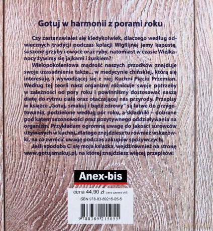 Gotuj, smakuj i bądź zdrowy - Grażyna Dąbrowska [KSIĄŻKA]