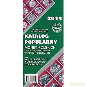 Katalog popularny monet polskich 2014 [KSIĄŻKA]