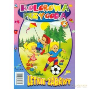 Kolorowa przygoda 2 Letnie zabawy [KSIĄŻKA]