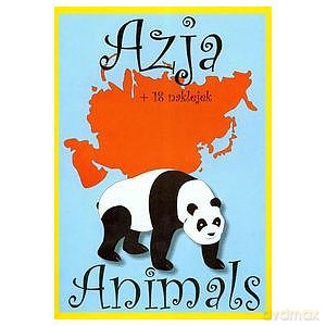 Kolorowanka Animals- Azja [KSIĄŻKA]