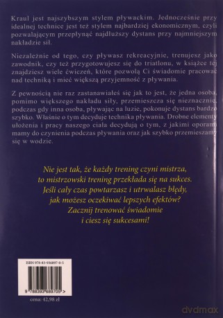 Kraul - ćwiczenia techniczne. Pływaj i trenuj jak zawodowcy - Piotr J. Kober [KSIĄŻKA]