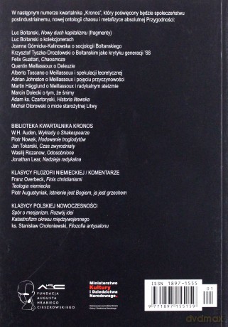 Kronos 1/2015 [KSIĄŻKA]