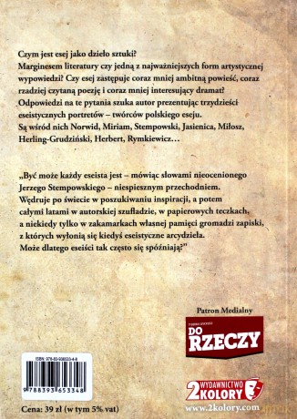 Moja historia eseju - Jan Tomkowski [KSIĄŻKA]