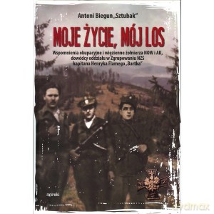 Moje życie mój los (twarda) - Antoni Biegun [KSIĄŻKA]