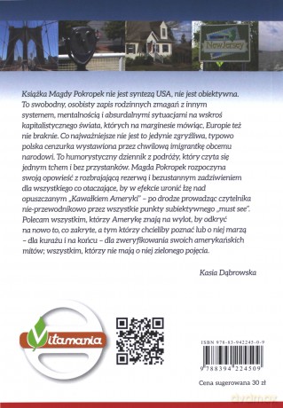 Mój kawałek Ameryki. Nie - przewodnik Nie - turystki - Magdalena Pokropek [KSIĄŻKA]