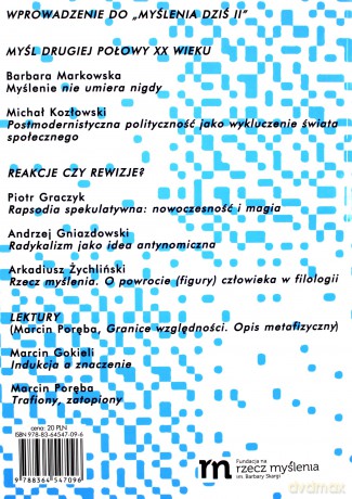 Myślenie dziś 2 [KSIĄŻKA]