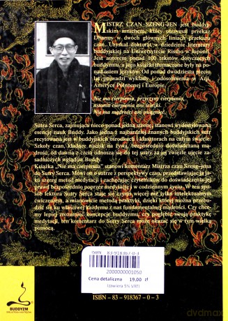 Nie ma cierpienia - Mistrz Szeng-Jen [KSIĄŻKA]