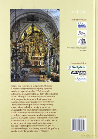 Niedzica. Kościół Św. Bartłomieja - Rafał Monita, Andrzej Skorupa [KSIĄŻKA]