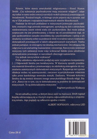 Oczyścić drzwi percepcji - Smith Huston [KSIĄŻKA]