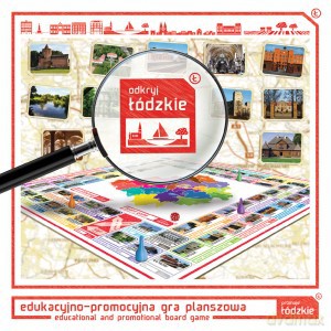 Odkryj łódzkie. Edukacyjno - promocyjna gra planszowa [GRA]