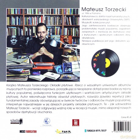 Okładki płyt. Rzecz o wizualnym uniwersum albumów muzycznych - Mateusz Torzecki [KSIĄŻKA]