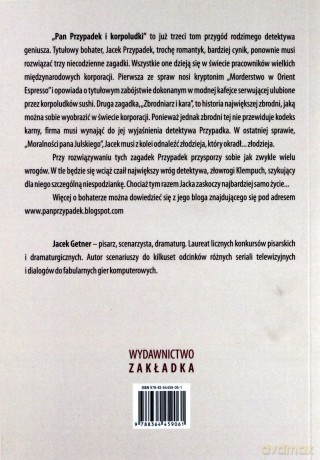 Pan Przypadek i korpoludki - Jacek Getner [KSIĄŻKA]
