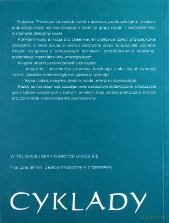 Pierwsze doświadczenia naukowe przedszkolaka - D.Miche Chauvel [KSIĄŻKA]