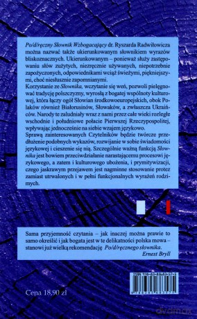 Podręczny słownik wzbogacający - Ryszard Radwiłowicz [KSIĄŻKA]