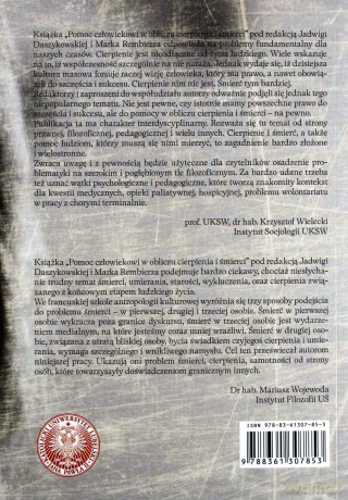Pomoc człowiekowi w obliczu cierpienia i śmierci [KSIĄŻKA]