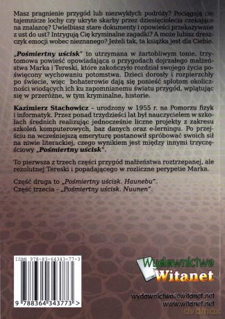 Pośmiertny uścisk - Kazimierz Stachowicz [KSIĄŻKA]