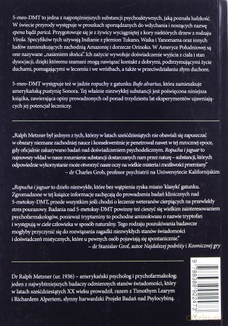 Ropucha i jaguar - Ralph Metzner [KSIĄŻKA]