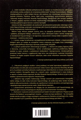 Ryszard Kapuściński - wizja świata i wartości [KSIĄŻKA]