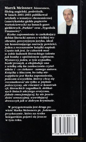 Rzeka zapomnienia - Marek Meissner [KSIĄŻKA]